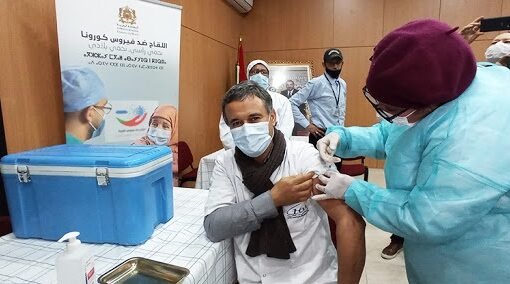 انطلاق حملة التلقيح ضد كوفيد 19 بجهة الشرق